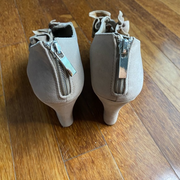 Bamboo Suede Wedge Hell size 9 - Picture 3 of 5